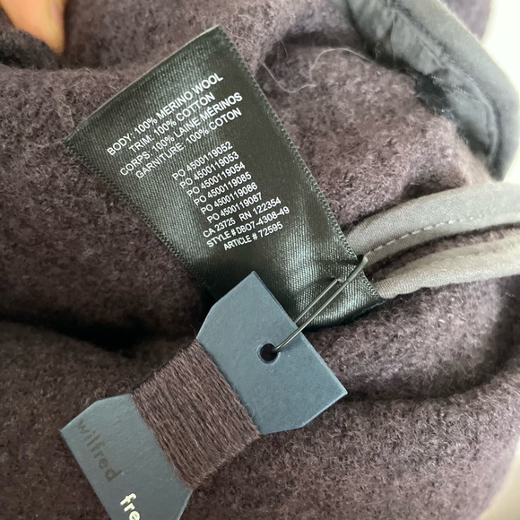 New aritzia ganna jacket 72595 100% merino wool Jacket  xxs - Picture 9 of 11